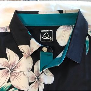 Brand New Deolax Hawaiian style polo with tags